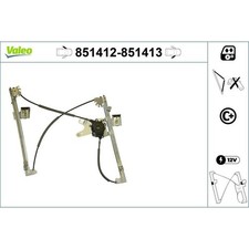 Valeo 851413 Fensterheber für VW GOLF 1E7