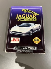 Jaguar XJ220 Sega CD NTSC Complete
