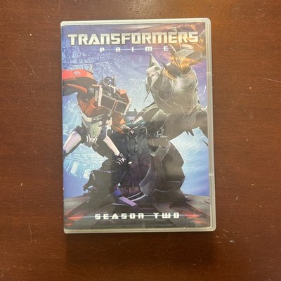 Transformers Prime Season Two 4 DVD Set 2011 Hasbro Shout Factory Widescreen