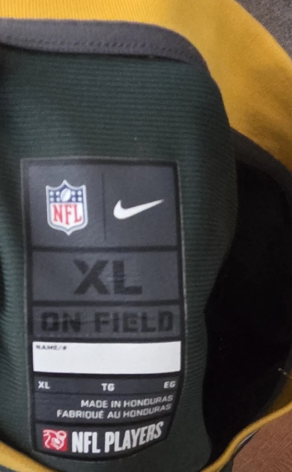 Nike On Field Green Bay Packers Greg Jennings #85 NFL Talla XL Cosidas-NUEVAS sin etiquetas Foto 4 de 4