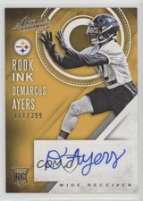 2016 Panini Absolute Rook Ink Silver 111/399 Demarcus Ayers #14 Auto 0a6