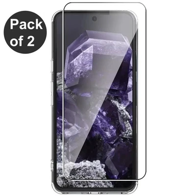 VEN-DENS PACK of 2 Tempered Glass Screen Protector For Google Pixel 10/9A/9PROXL/8A/7A/6A
