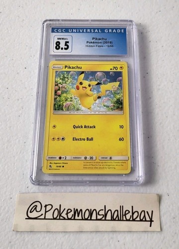 Pikachu graded CGC 8.5 for sale on eBay