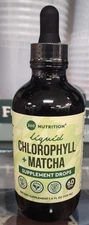 360 Nutrition Liquid Chlorophyll + Matcha Drops Dietary Supplement 4 fl.Oz.