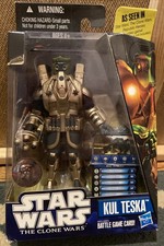 Star Wars The Clone Wars Kul Teska Action Figure Toys R Us Exclusive 2010 - New