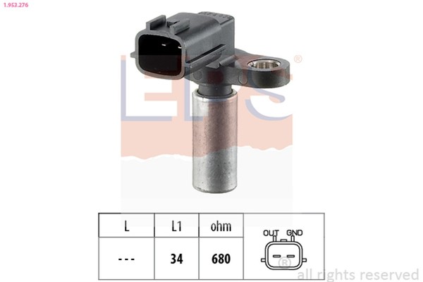 EPS Kurbelwellensensor Impulsgeber 1.953.276 FüR V10 N16 Nissan Almera 2 Tino GR-image