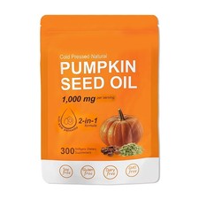 Pumpkin Seed Oil 1000mg with Saw Palmetto 300 Softgels