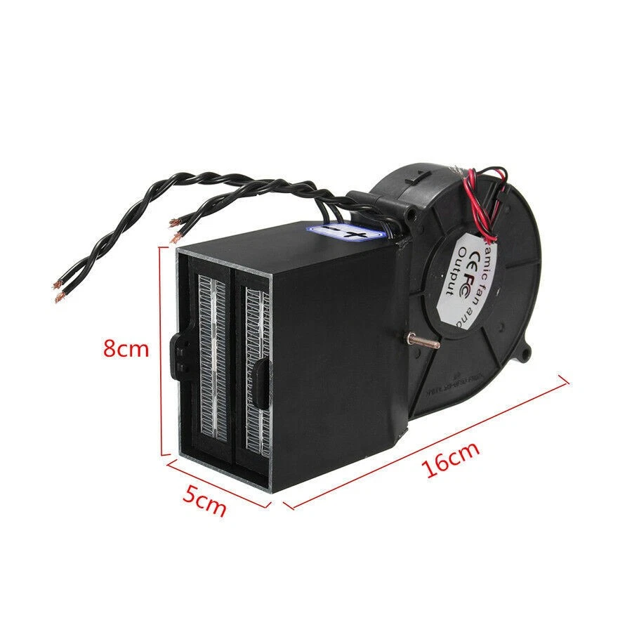 12V 300W 500W Auto Car Adjustable Electrical Heating Heater Fan Window Defroster — 第 4/4 张图片