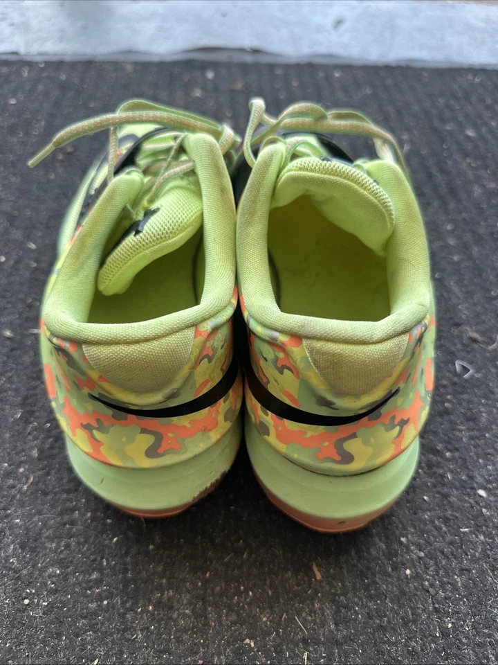 Nike KD 7 'Easter' Líquido Lima Negro Vapor Verde Puesta de Sol 669942-304 6Y dañado Foto 2 de 4