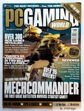 PC Gaming World Magazine Issue 19   August 1998   300 New Games, MechCommander