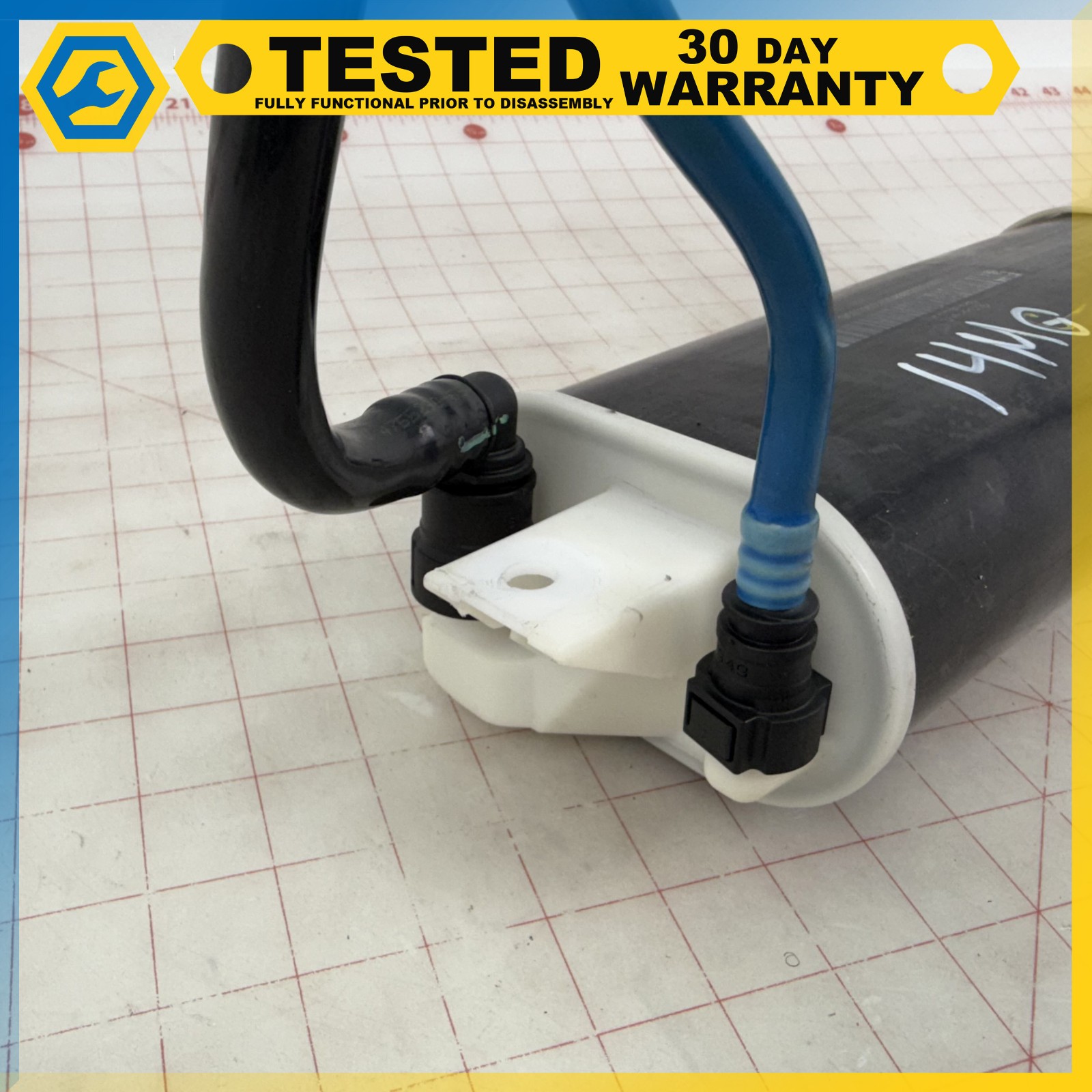 14-17 MASERATI GHIBLI FUEL EVAP VAPOR EMISSION CHARCOAL CANISTER OEM