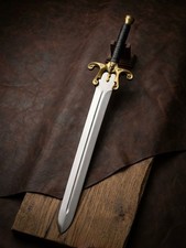 Handmade He-Man power Sword Replica 1987 Movie Carbon Steel Blade Cosplay Sword