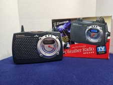 Emerson Instant Weather Band Radio AM/FM Portable Emergency Digital Clock RP6249