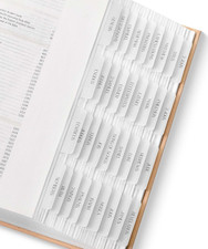 - Bible Tabs, 75 Tabs, Translucent White Laminated Bible Tabs for Women and Men,