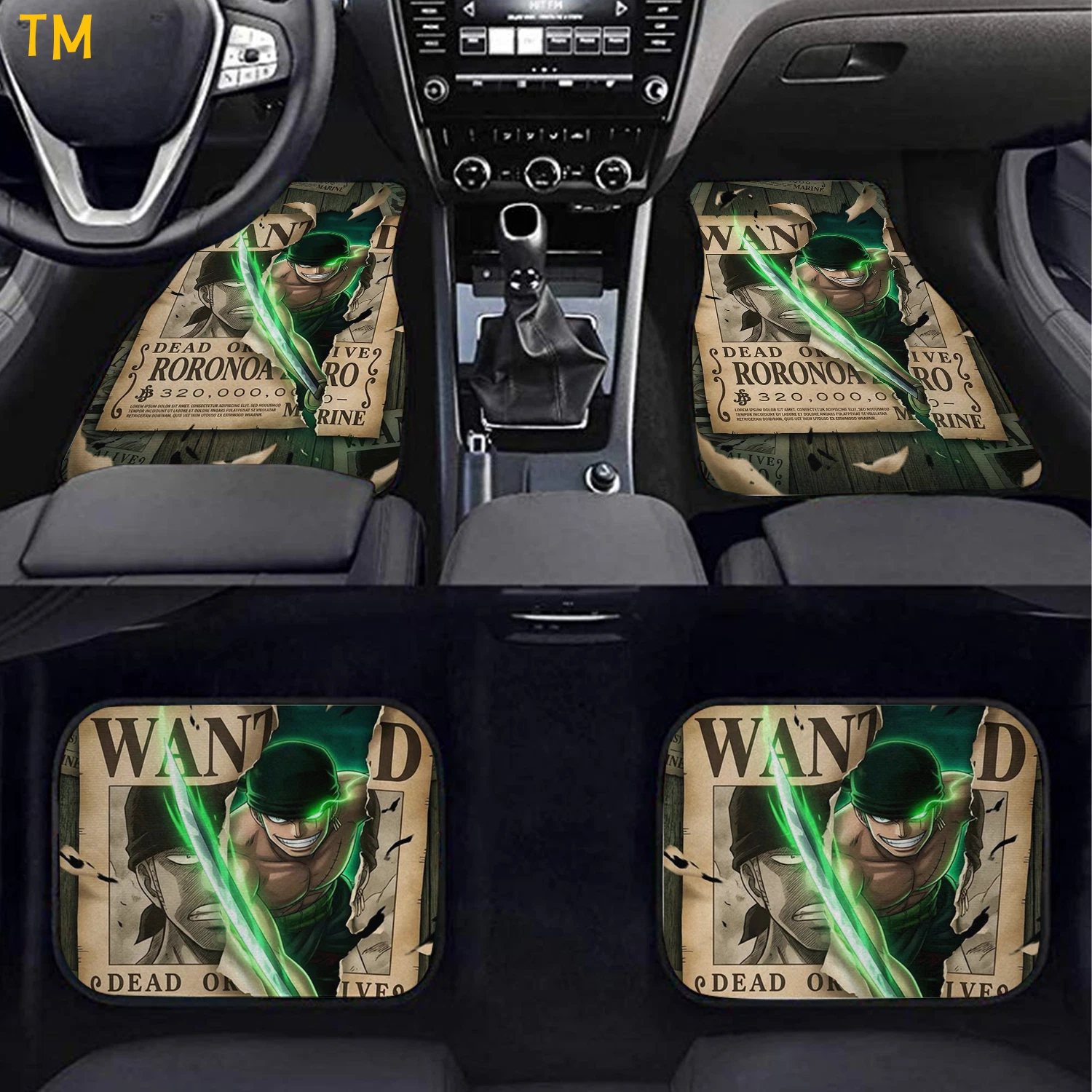 One Piece Car Floor Mats Set
