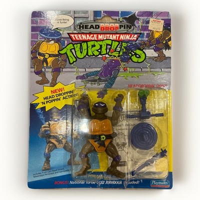 Head Droppin' Don Teenage Mutant Ninja Turtle TMNT 1991 Playmates NEW SEALED