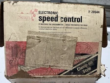 Electronic Speed control For Carbureted GM Products  Sears # 28-20544