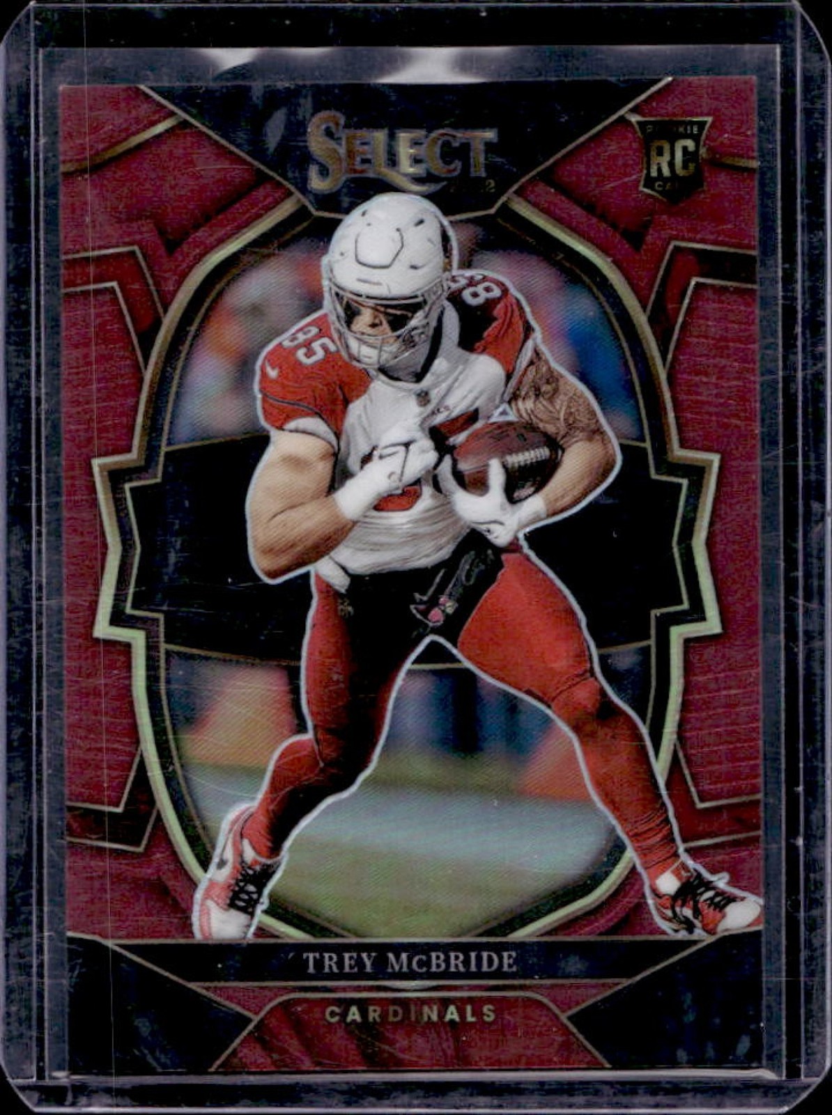 2022 Select Trey McBride RC Maroon Prizm Concourse #53/149 Cardinals
