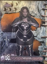 2025 Topps Chrome WWE x Cactus Jack Nia Jax #13 BASE