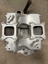 Edelbrock X-c8 Crossram Sb Chevy Intake Manifold Hot Rod Street Rod Drag Race