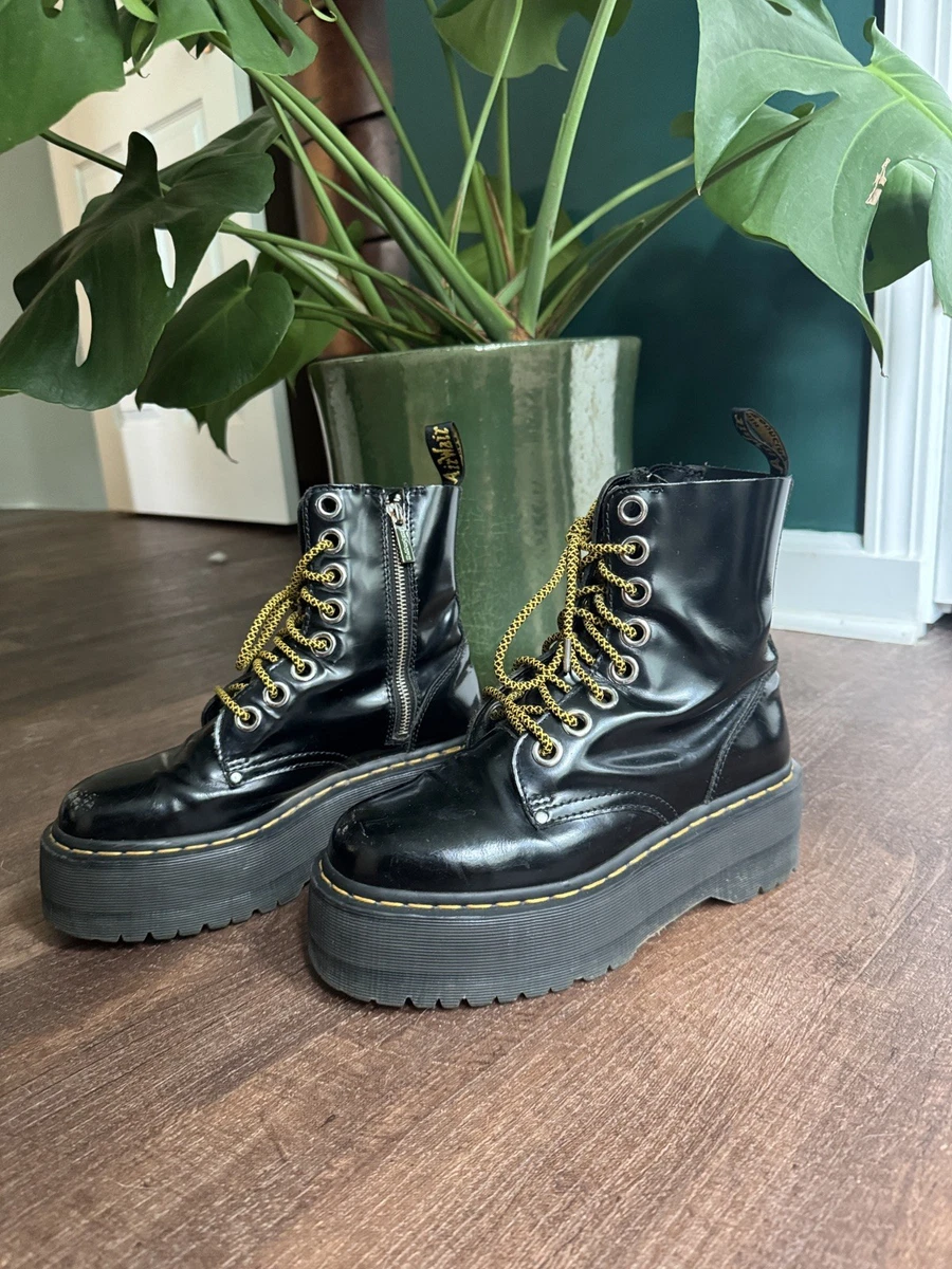 Dr. Martens Jadon Black Boots for Women for sale - eBay