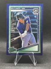 2025 Panini Donruss - Optic Rated Prospects Billy Amick #156 Blue Velocity Prizm