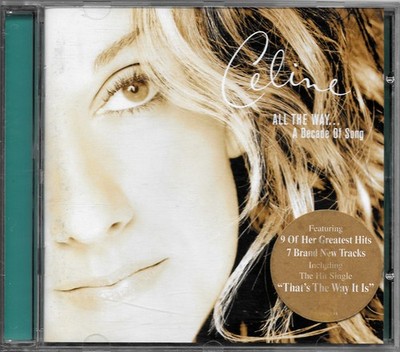 Celine Dion   All The Way... A Decade Of Song -  CD SEHR  GUT
