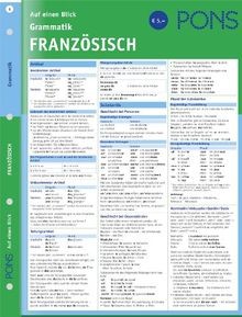 PONS Grammatik auf einen Blick. Französisch von Jam... | Buch | Zustand sehr gut