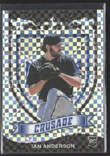 Ian Anderson 2021 Panini Chronicles Crusade Building Blocks #22 Atlanta Braves