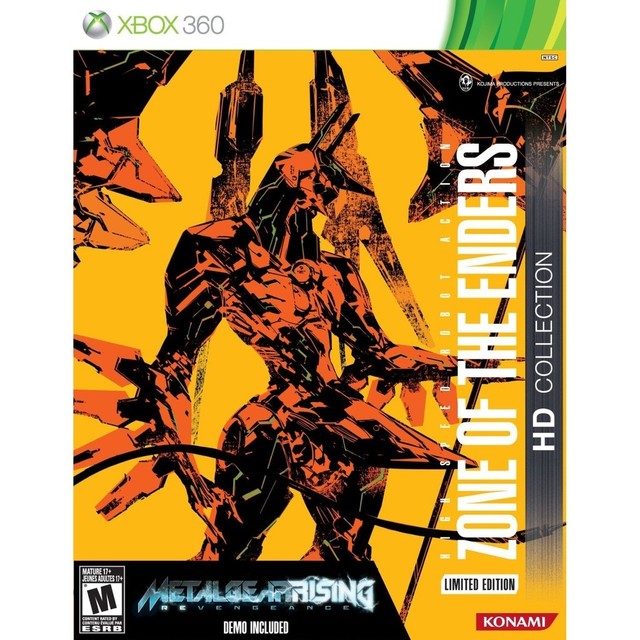 NEW Zone of the Enders HD Collection Limited Edition Xbox 360 collector's rare