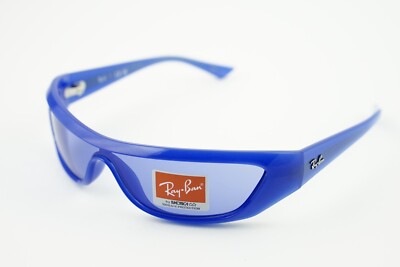New! RB 4431 XAN 6761/80 120 2N Ray-Ban Blue Sunglasses