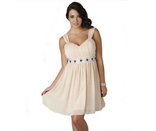  BNWT Embellished Prom Dress Ice Blossom Cream UK Size 26 