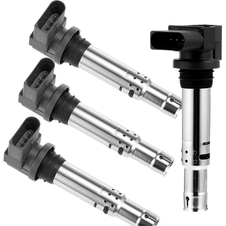 4x Zündspule Für Vw Golf 5 6 Polo Touran 1.6 Audi A3 Seat Ibiza Skoda Octavia - Bild 4 von 4
