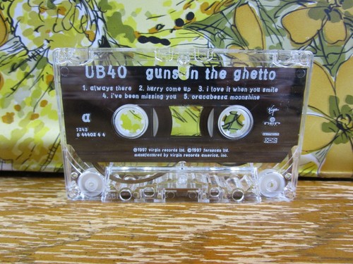 UB40 CASSETTE TAPE Guns in the Ghetto Reggae Ali Campbell RUBY TURNER 1997 - Picture 6 of 8