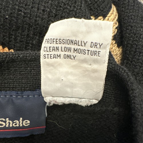 Vintage Mark Shale Noah’s Ark Embroidered Lambswool Cardigan Size Small - Picture 8 of 8