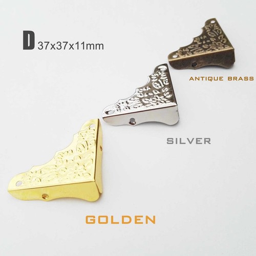 12 pièces boîte cadeau décoration bijoux boîte à vin en bois housse de protection de coin bord - Photo 6 sur 22