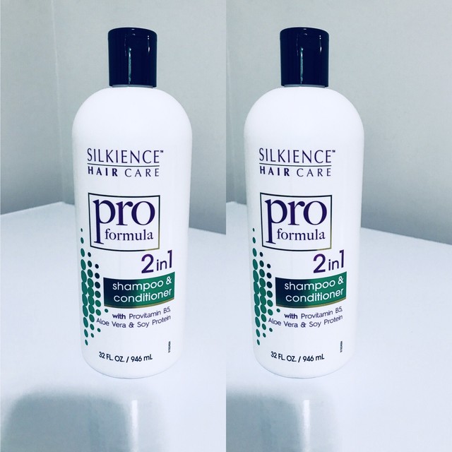 2 Silkience Hair CarePro Formula 2 In 1 Shampoo And Conditioner 32 Oz