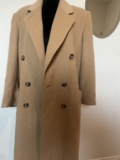 Women’s Vintage Fleurette Double Breasted Tan Coat ( Size 8-10 Petites)