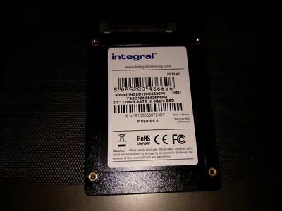 120GB Integral P Series SATA III Internal SSD Drive
