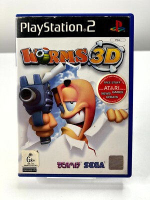 Worms 3D Anthology PlayStation 2 (PS2, 2003 PAL) Complete W/ Manual