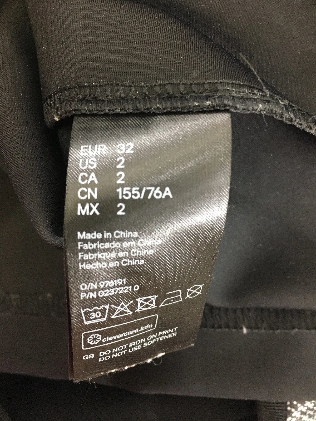 Abito midi donna Alexander Wang collo alto con lato tagliato nero blu 2 P O @