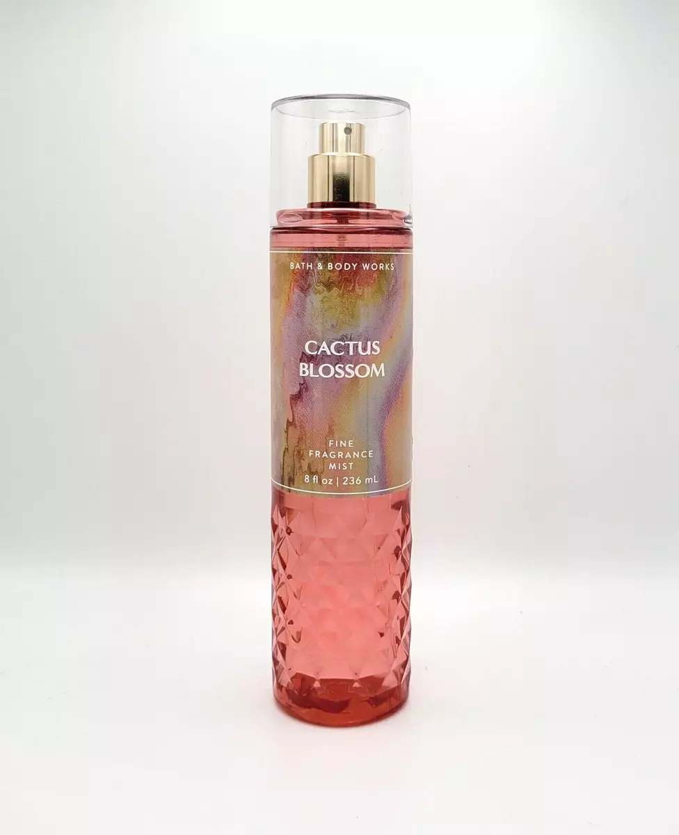 Bath & Body Works Cactus Blossom Fine Fragrance Mist Body Spray 8 oz New