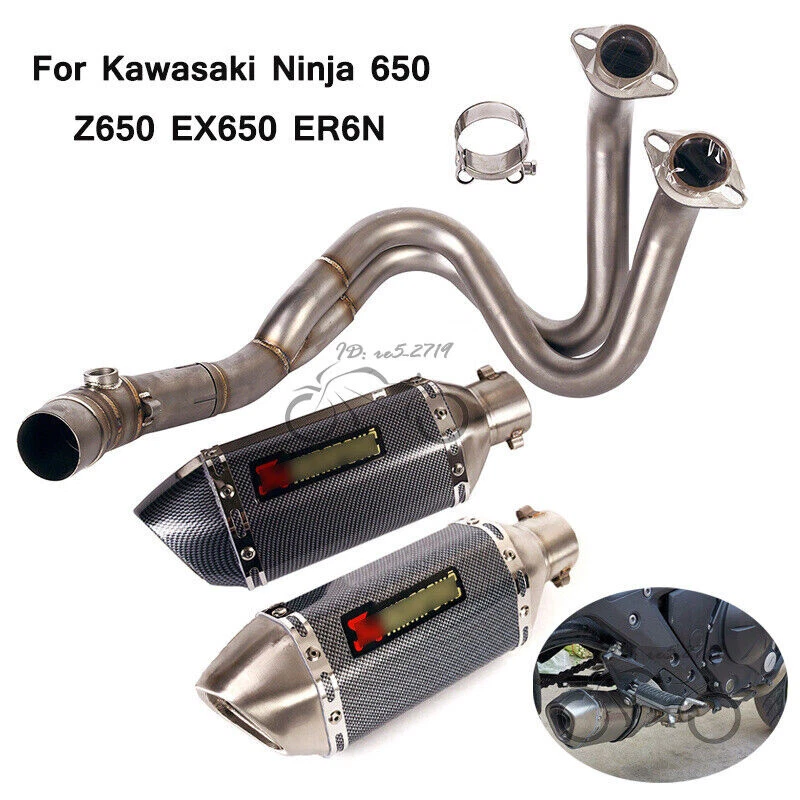 AKRAPOVIC Motorcycle Parts for Kawasaki ER-6N for sale | eBay