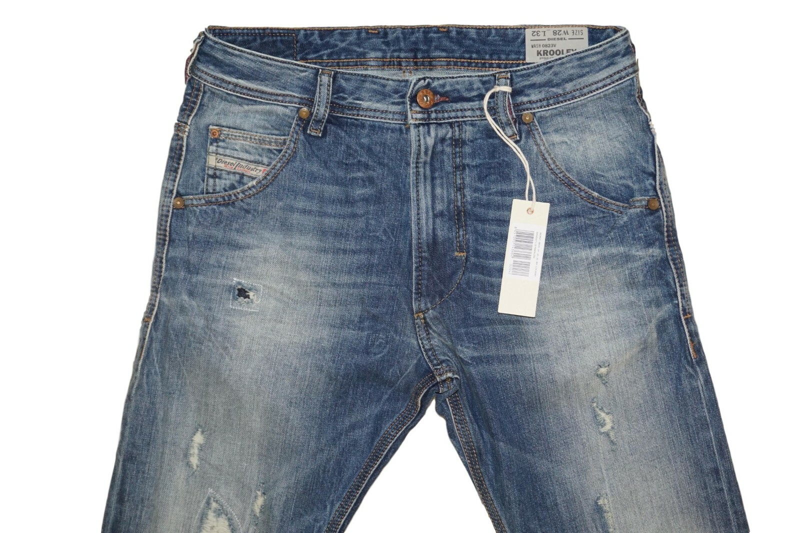 DIESEL KROOLEY 0823V CARROT JEANS W28 L32 100% AUTHENTIC