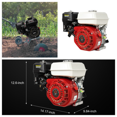 New For Honda Gx160 6.5 Hp / 7.5 Hp Pull Start Gas Engine Motor Power 4 Stroke 
