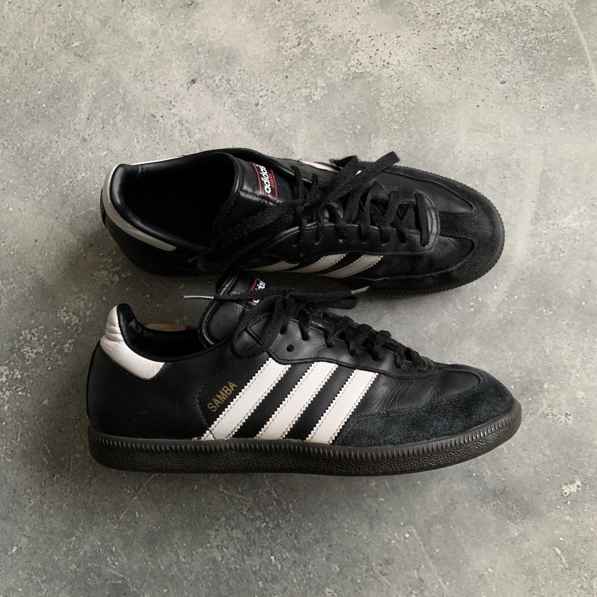 adidas Samba ブラック 8 US / 42 EU VINTAGE ADIDAS SAMBA BLACK SIZE US 9 UK 8 1/2 EU 42 2/3 | eBay