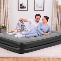Bestway Luftbett Selbstaufblasend Luftmatratze GäStebett 203X152X46Cm Mit Pumpe