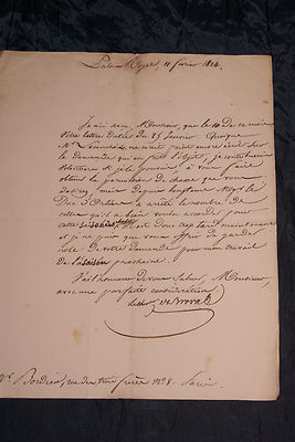 LE CHEVALIER de BROVAL, LAS, 1824, PALAIS ROYAL, LOUIS-PHILIPPE, DUC d'ORLEANS