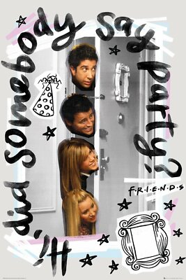 Poster FRIENDS - Hi, Did Somebody Say Party?  61x91,5cm NEU 59436