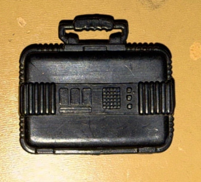 Vintage GI Joe Salvo Cache Ammo Briefcase Accessory Hasbro 1990 Action Figure